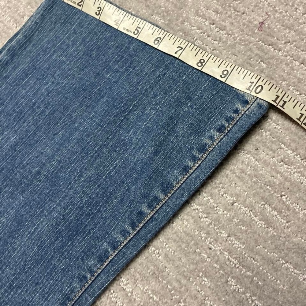 Levis 519 low flare y2k 2000s light wash heavy denim loose relaxed fit - Picture 7 of 8